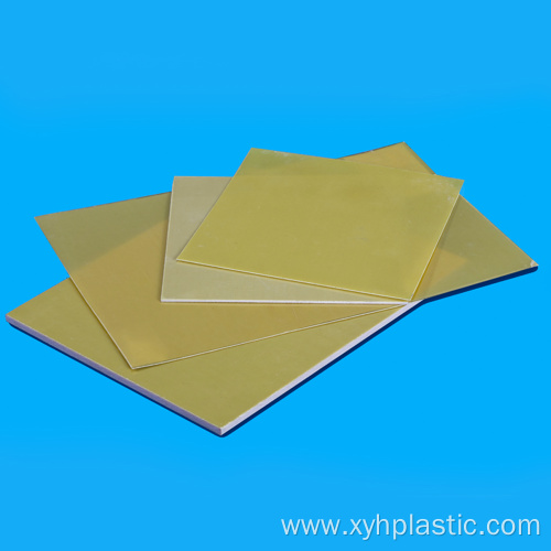 Light Green and Yellow Insulation Epoxy FR4 sheet